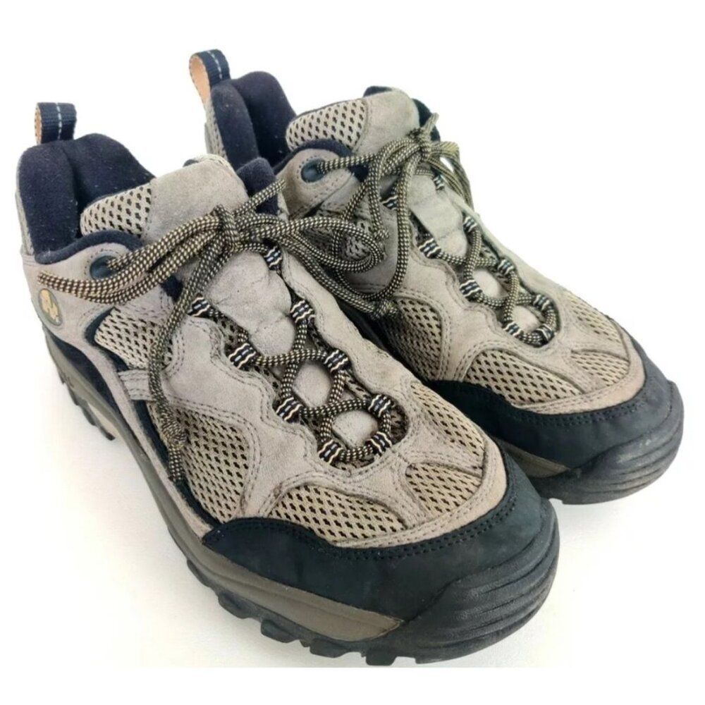 Merrell Women's Baja Ventilator Walnut Taupe Hiking Shoes Size 9.5